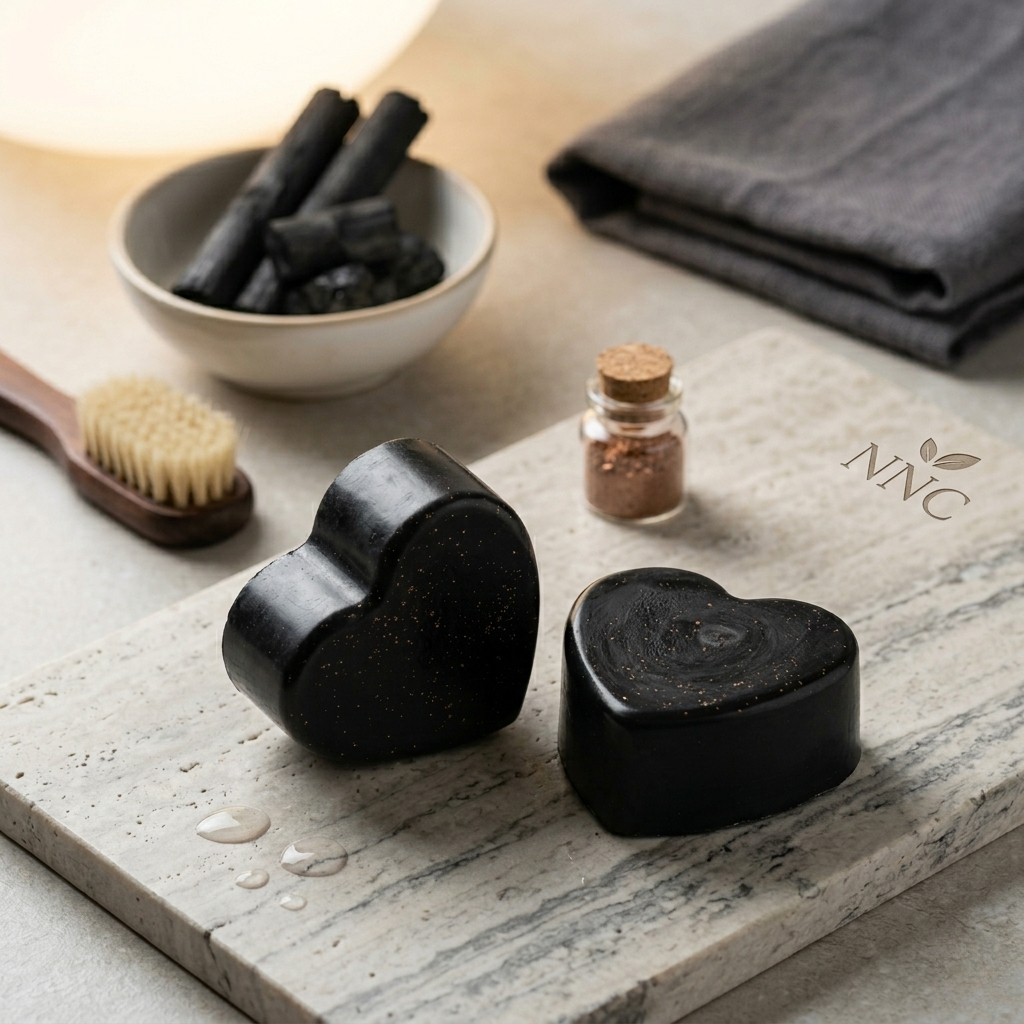 Charcoal Scrub Soap | NNC | HAND MADE | NATURAL INGREDIENTS | Best For de-tan