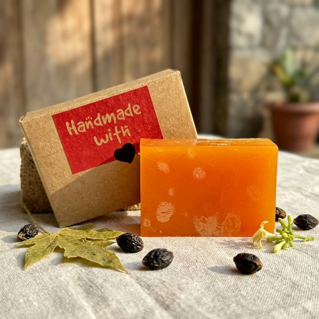 Papaya Soap | NNC | Hand Made Soap | 100 GM |