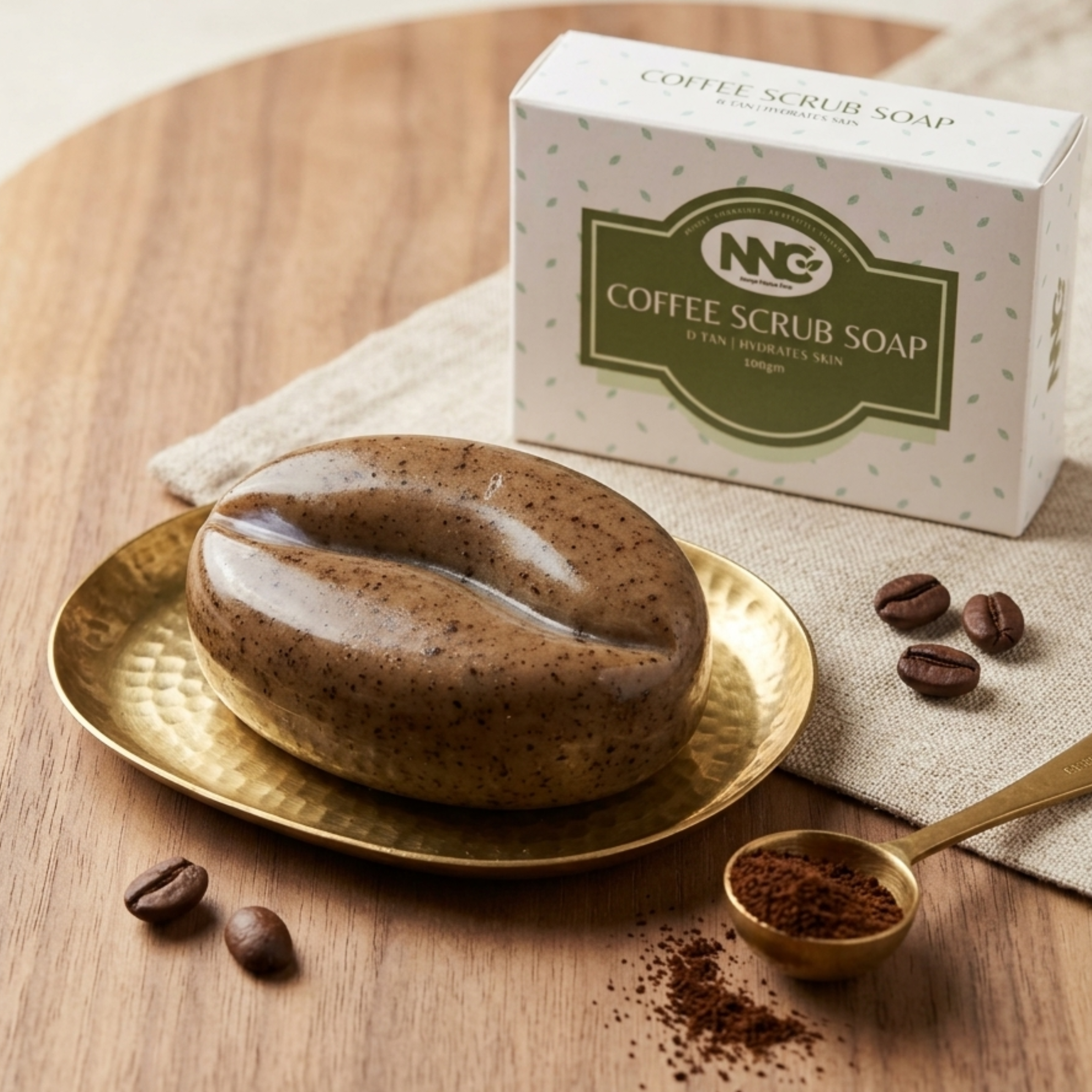 Coffee Scrub Soap | NNC | Hand Made | 100 GM
